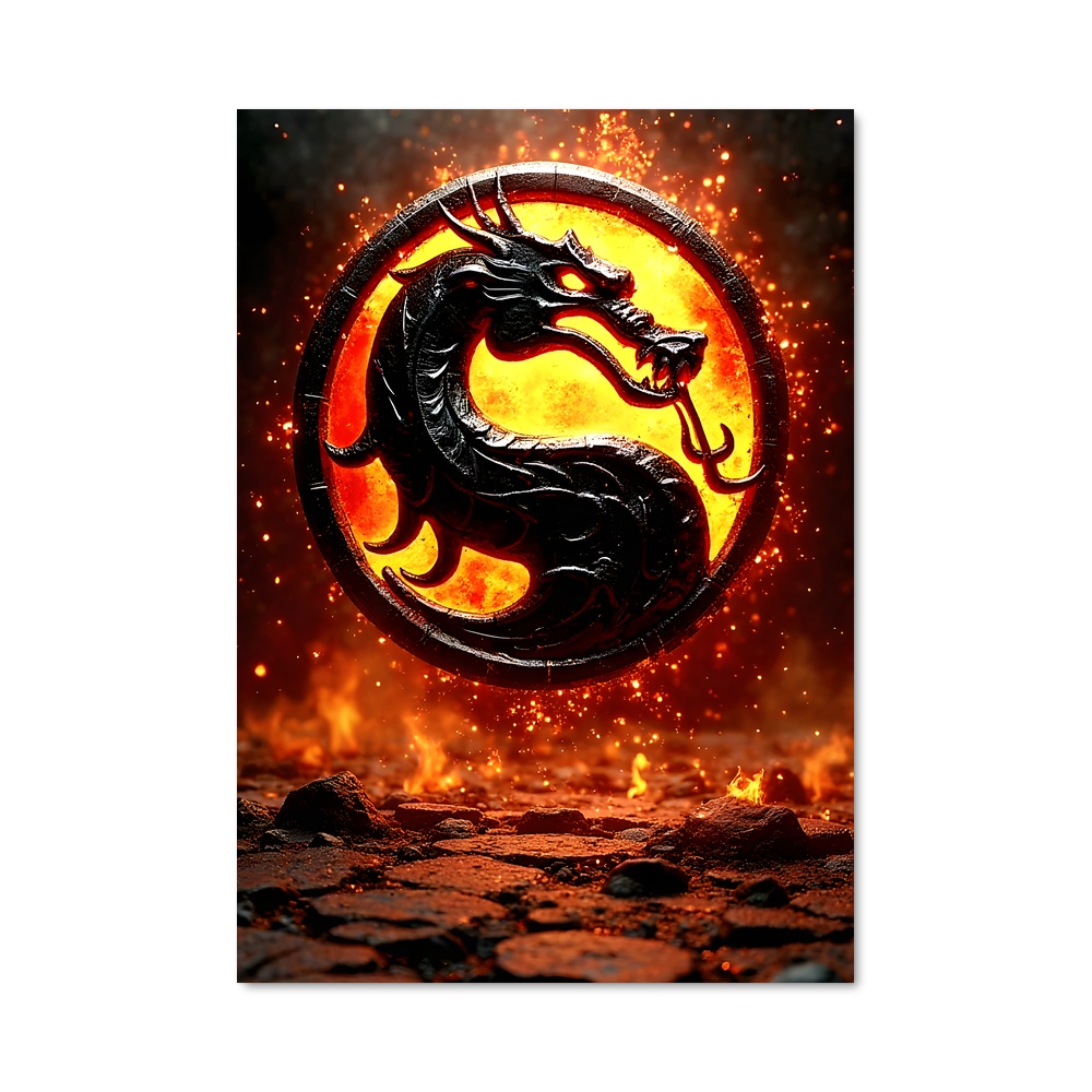 Poster Mortal de kombat – affiche Mortal kombat